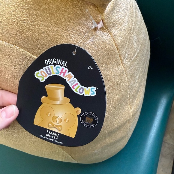 RARE 16” Hans The Hedgehog 100 millionth squishmallow - Picture 4 of 5